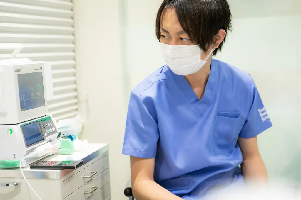 歯科麻酔専門医による静脈内鎮静法